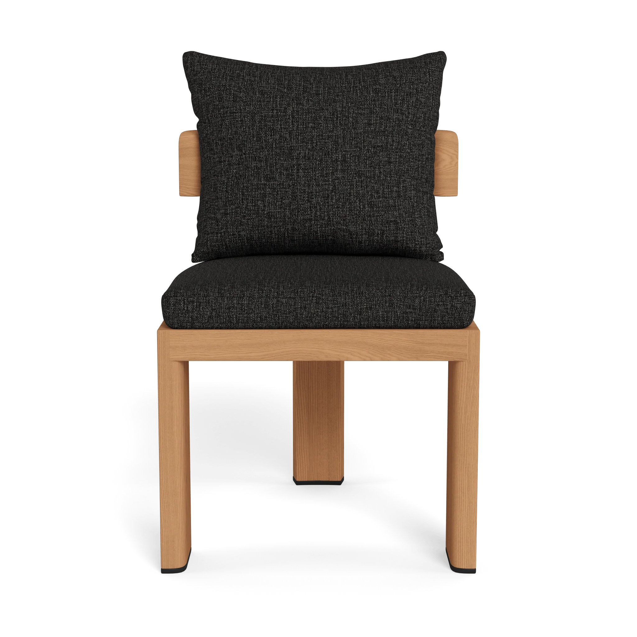 Victoria Teak Armless Dining Chair - Image 6