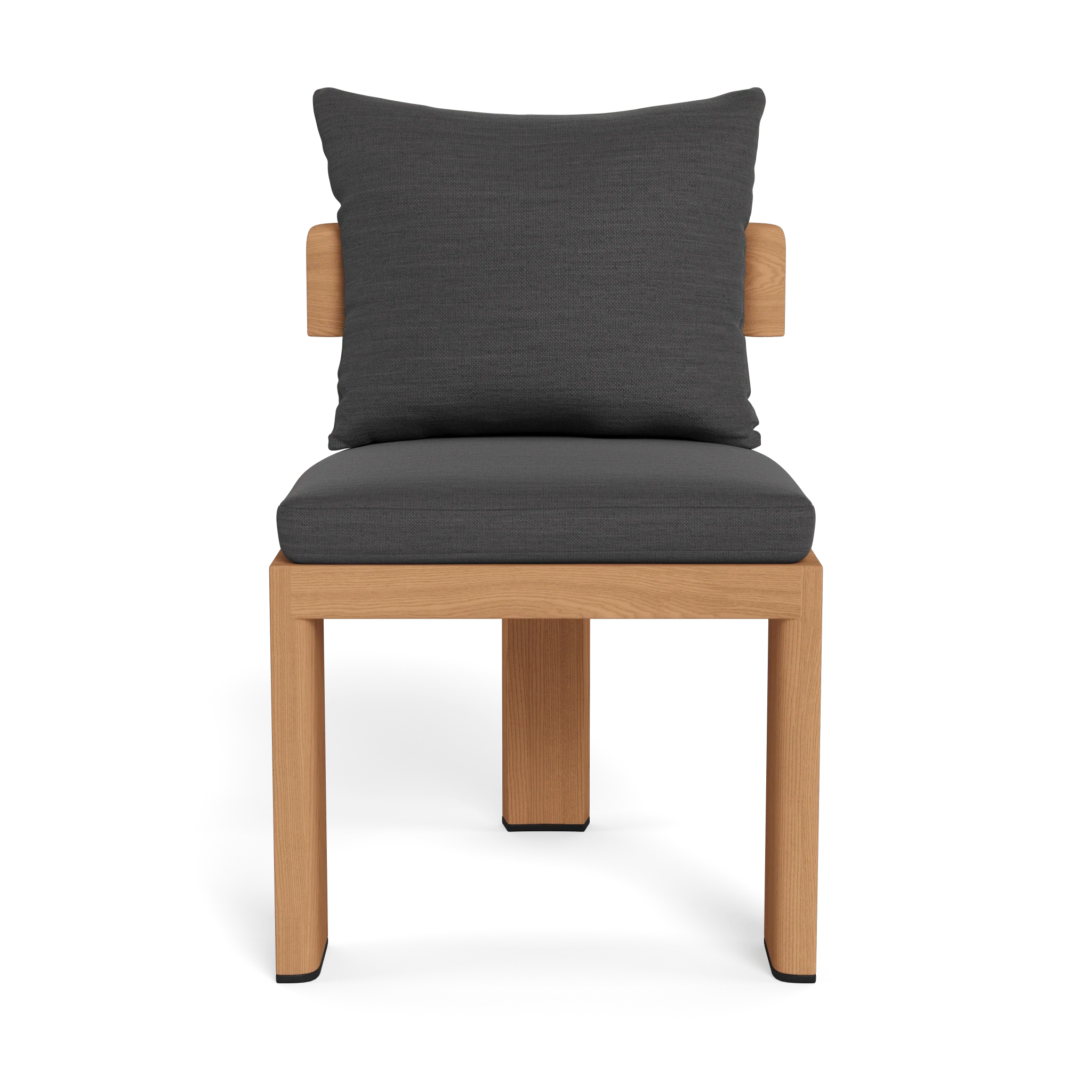 Victoria Teak Armless Dining Chair - Image 9
