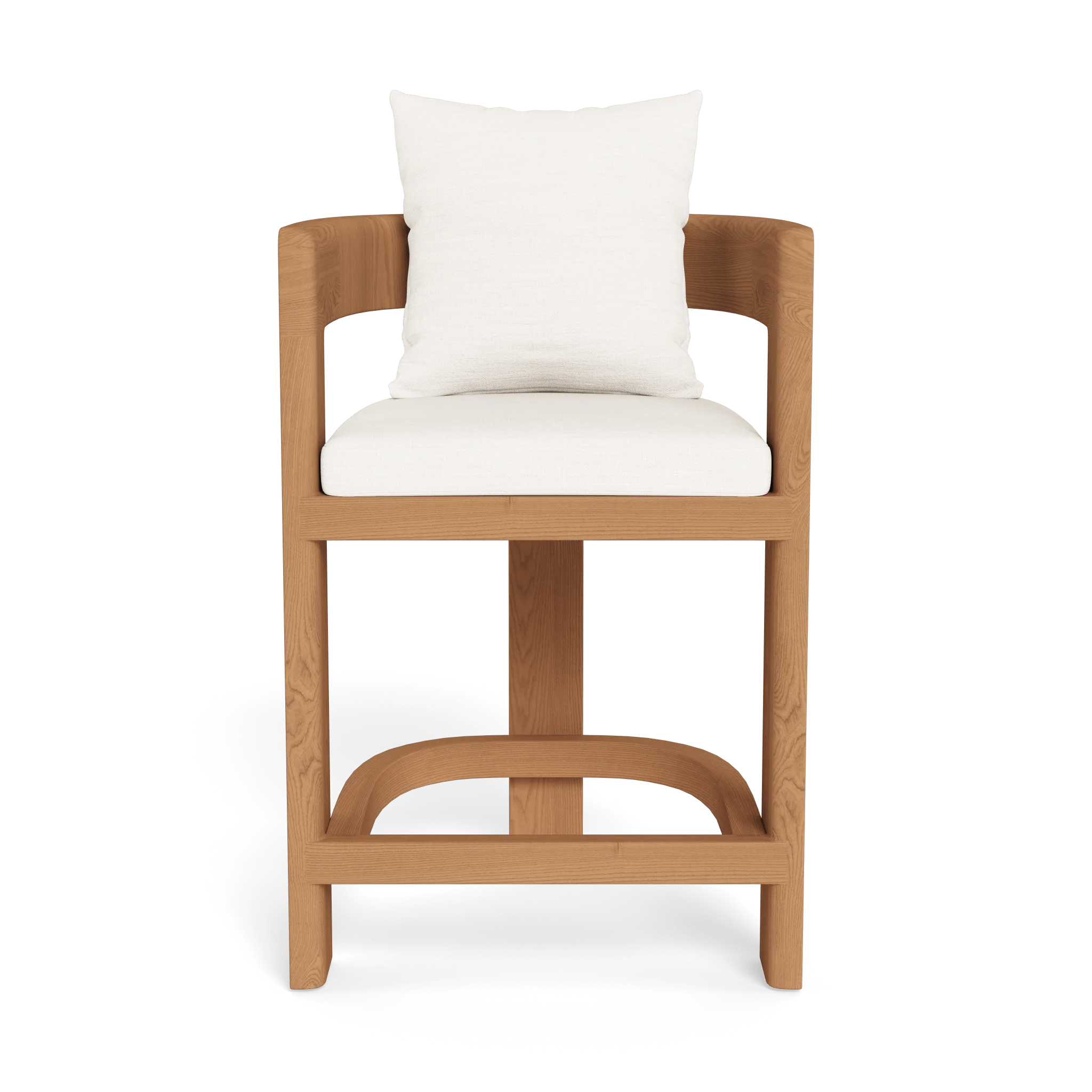 Victoria Teak Counter Stool - Image 10