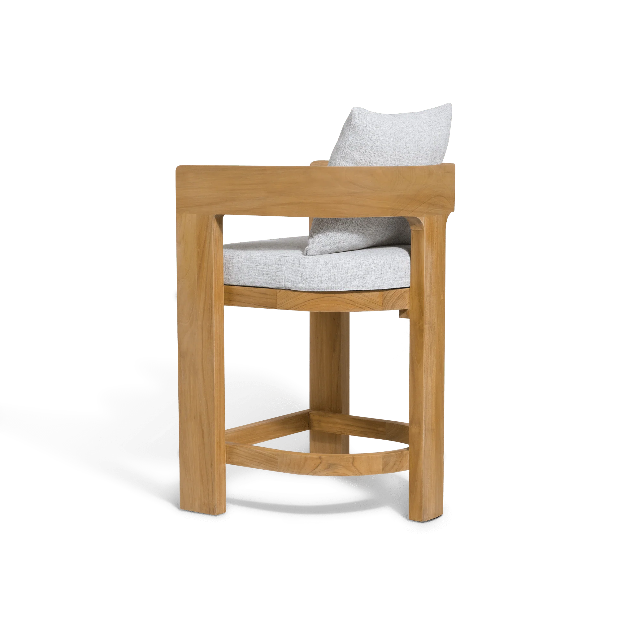 Victoria Teak Counter Stool - Image 5