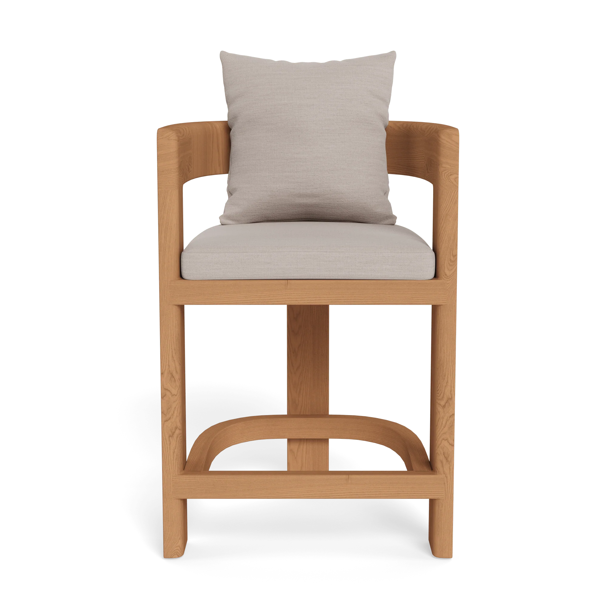 Victoria Teak Counter Stool - Image 8