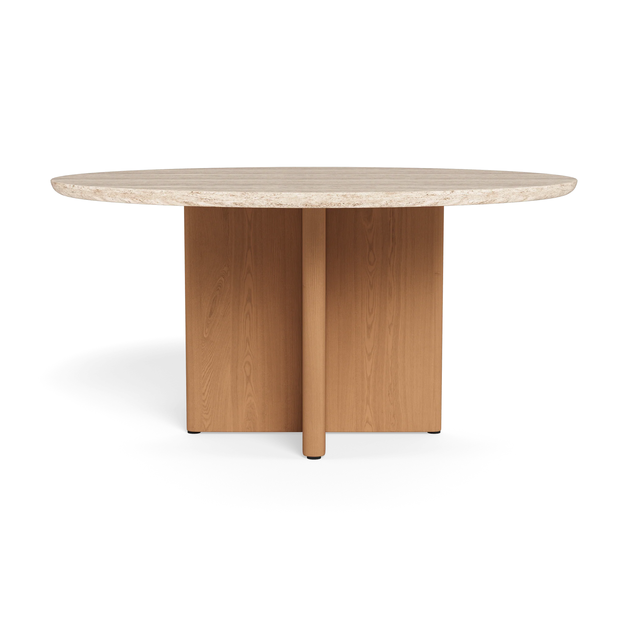 Victoria Teak Round Dining Table 1500