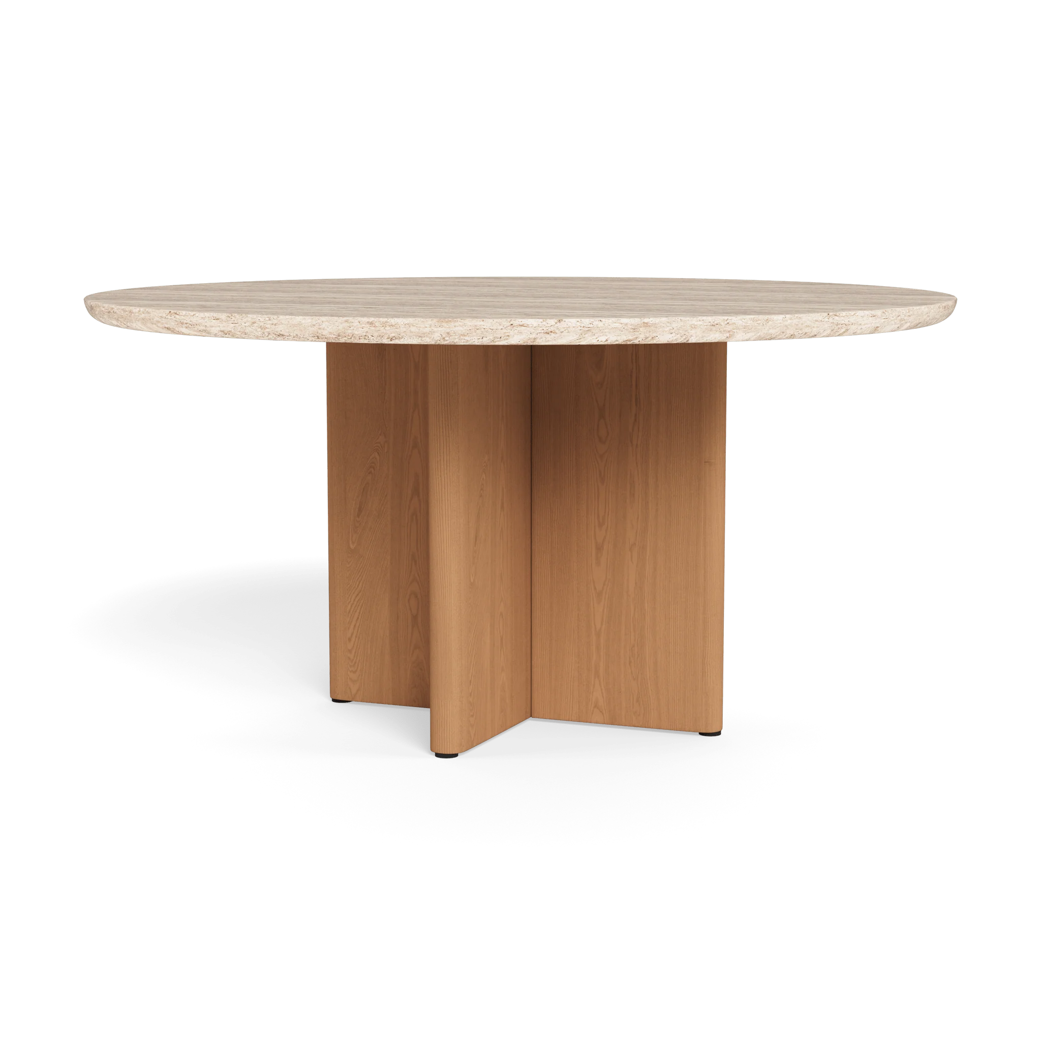 Victoria Teak Round Dining Table 1500 - Image 2